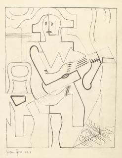 Juan Gris - Étude Pour \