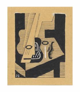 Juan Gris - Guitare et verre