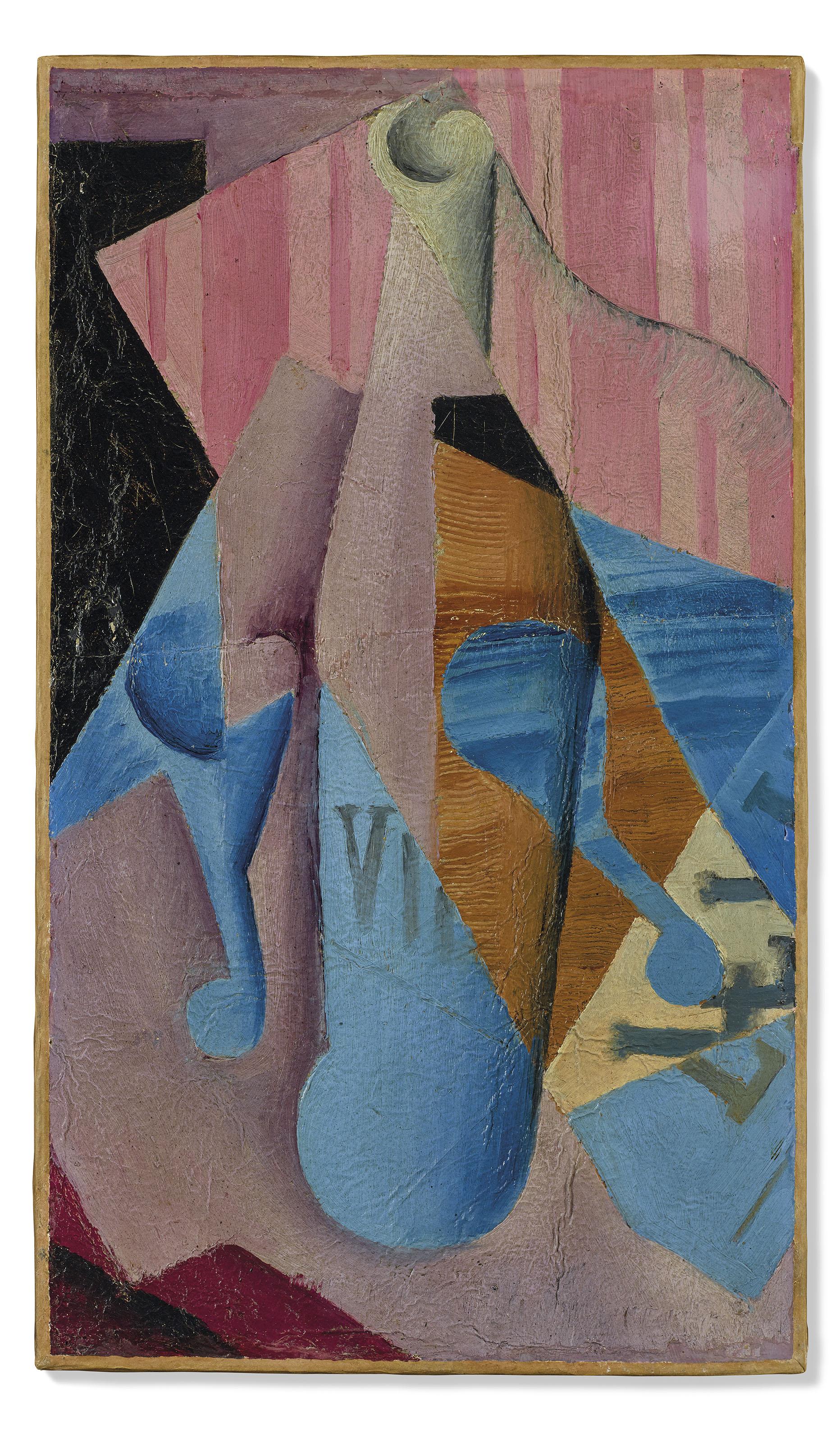 Juan Gris - La Bouteille de vin