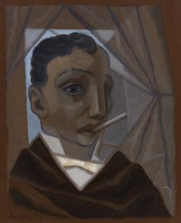 Juan Gris - L\'homme à la cigarette