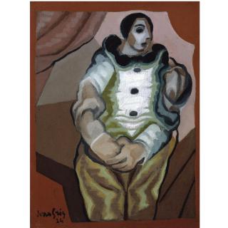 Juan Gris - Pierrot Aux Mains Jointes