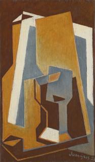 Juan Gris - Verre Et Bouteille