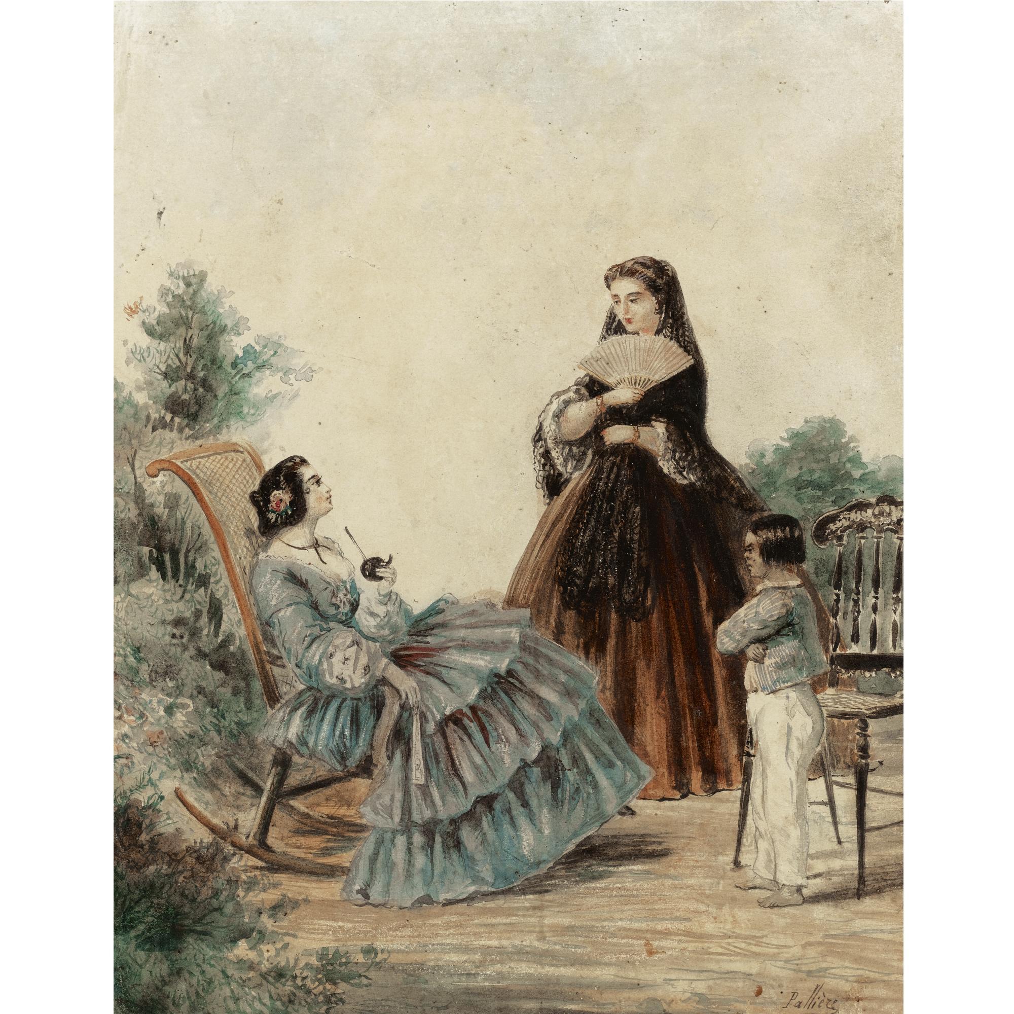 Juan León Pallière - Tomando Mate