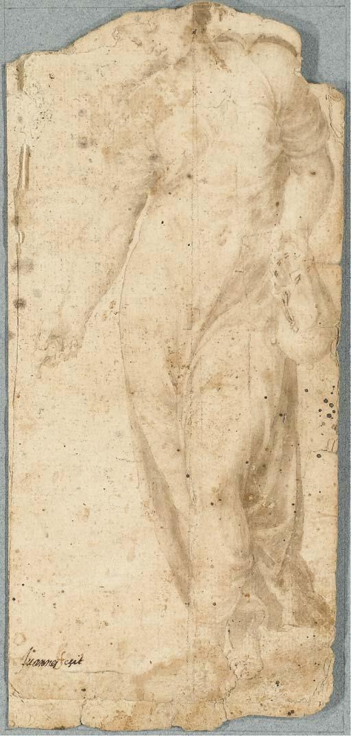 Juan Maçip - A Woman Carrying A Bag Turned To The Left