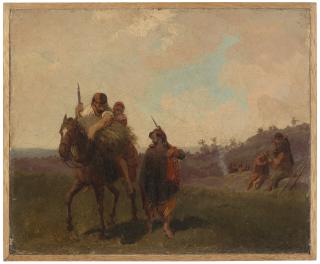 Juan Manuel Blanes - Military Encampment