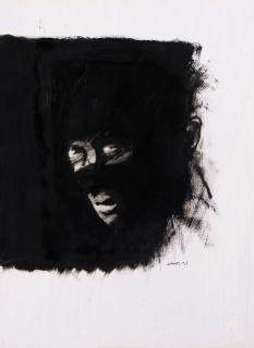 Juan Munoz - Head of a man