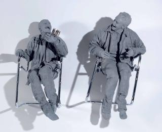 Juan Muñoz - One Laughing at the Other