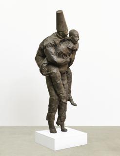 Juan Muñoz - Piggyback (2 Chinese Laughing)