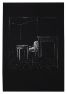 Juan Muñoz - Raincoat Drawing