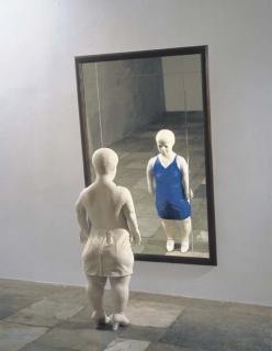 Juan Muñoz - Sarah With Blue Dress