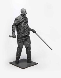 Juan Muñoz - Walking with a pointing stick