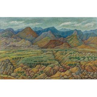 Juan O\'Gorman - Paisaje Del Estado De Michoacán