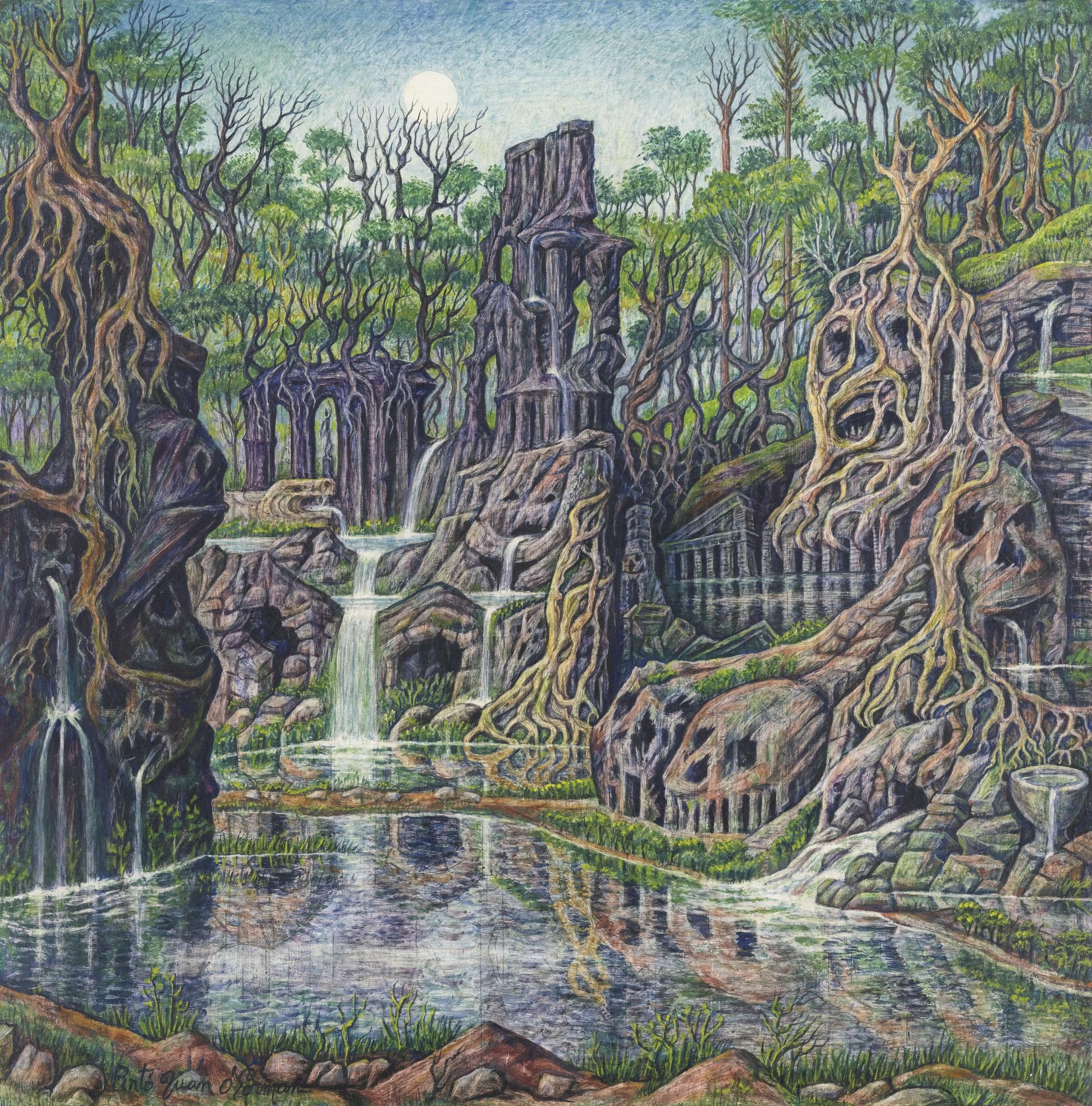 Juan O\'Gorman - Paisaje Lunático