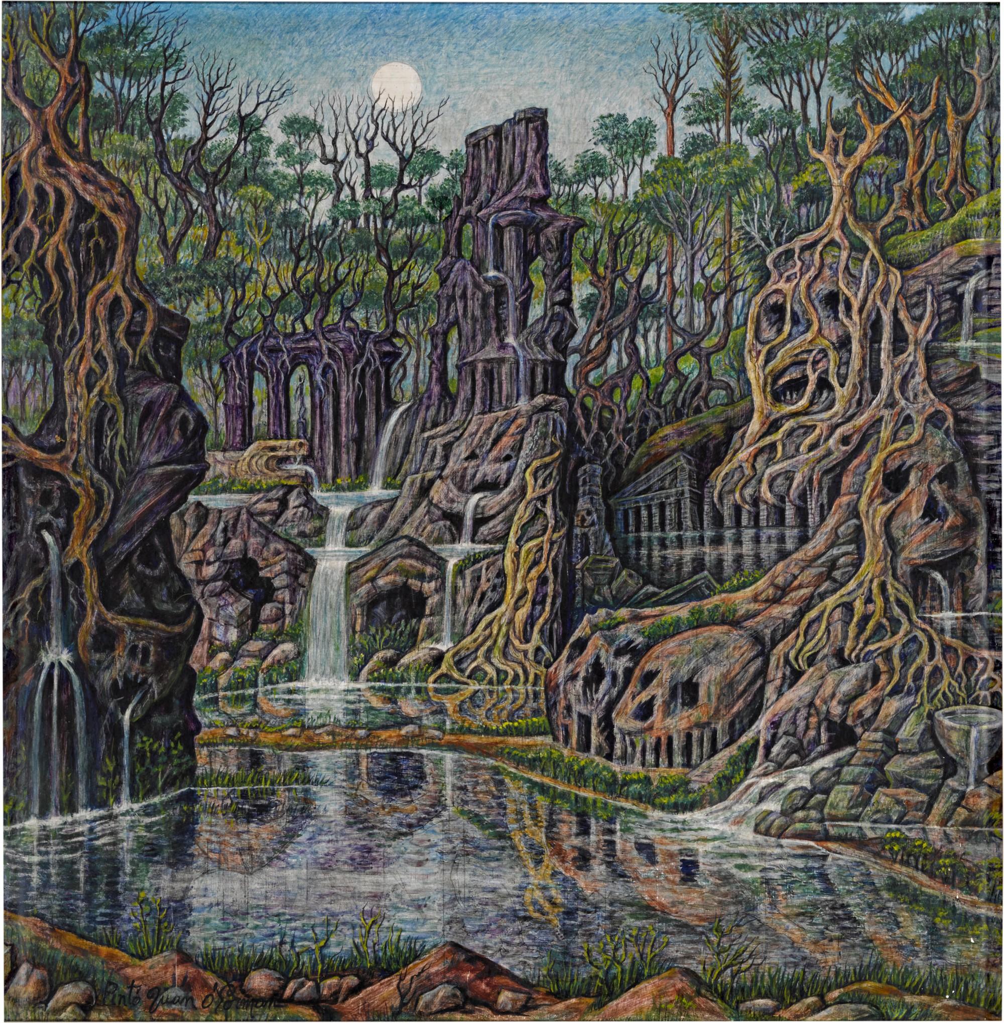 Juan O\'Gorman - Paisaje Lunático