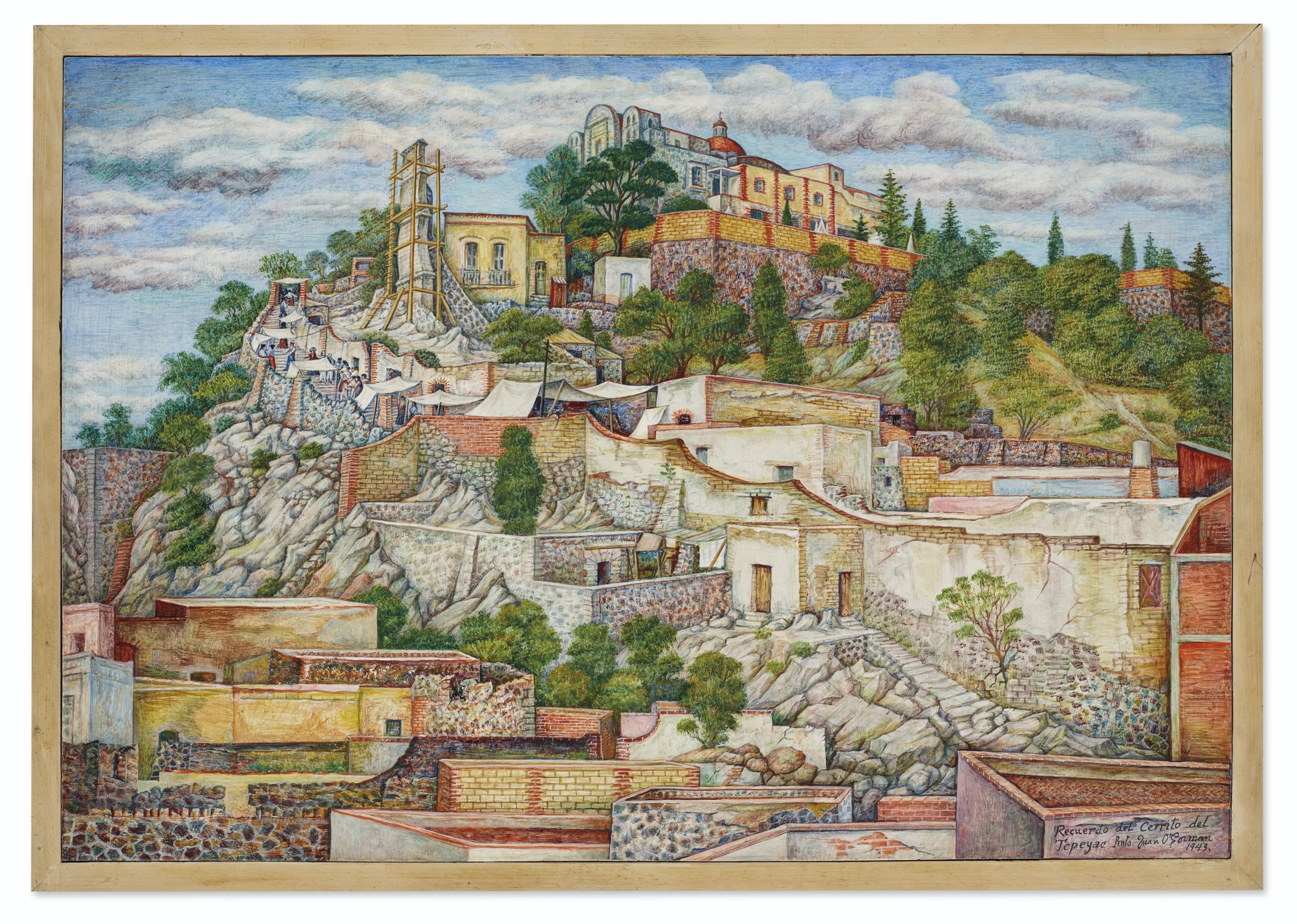 Juan O\'Gorman - Recuerdo del Cerrito del Tepeyac