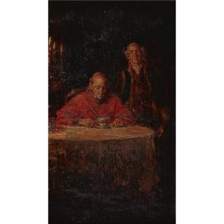 Juan Pablo Salinas Teruel - The Cardinal At His Tea