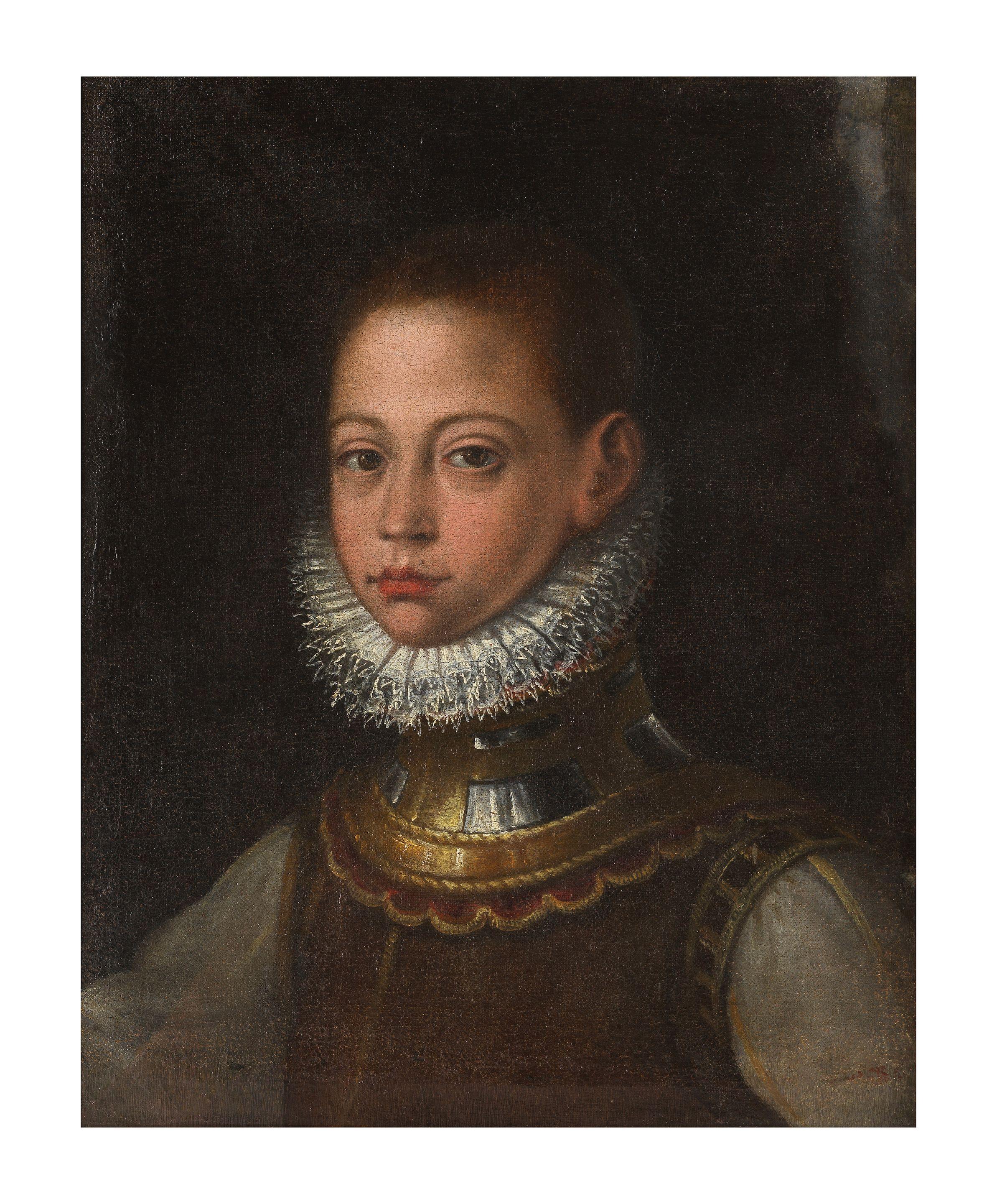 Juan Pantoja De La Cruz - Jeune homme en armure