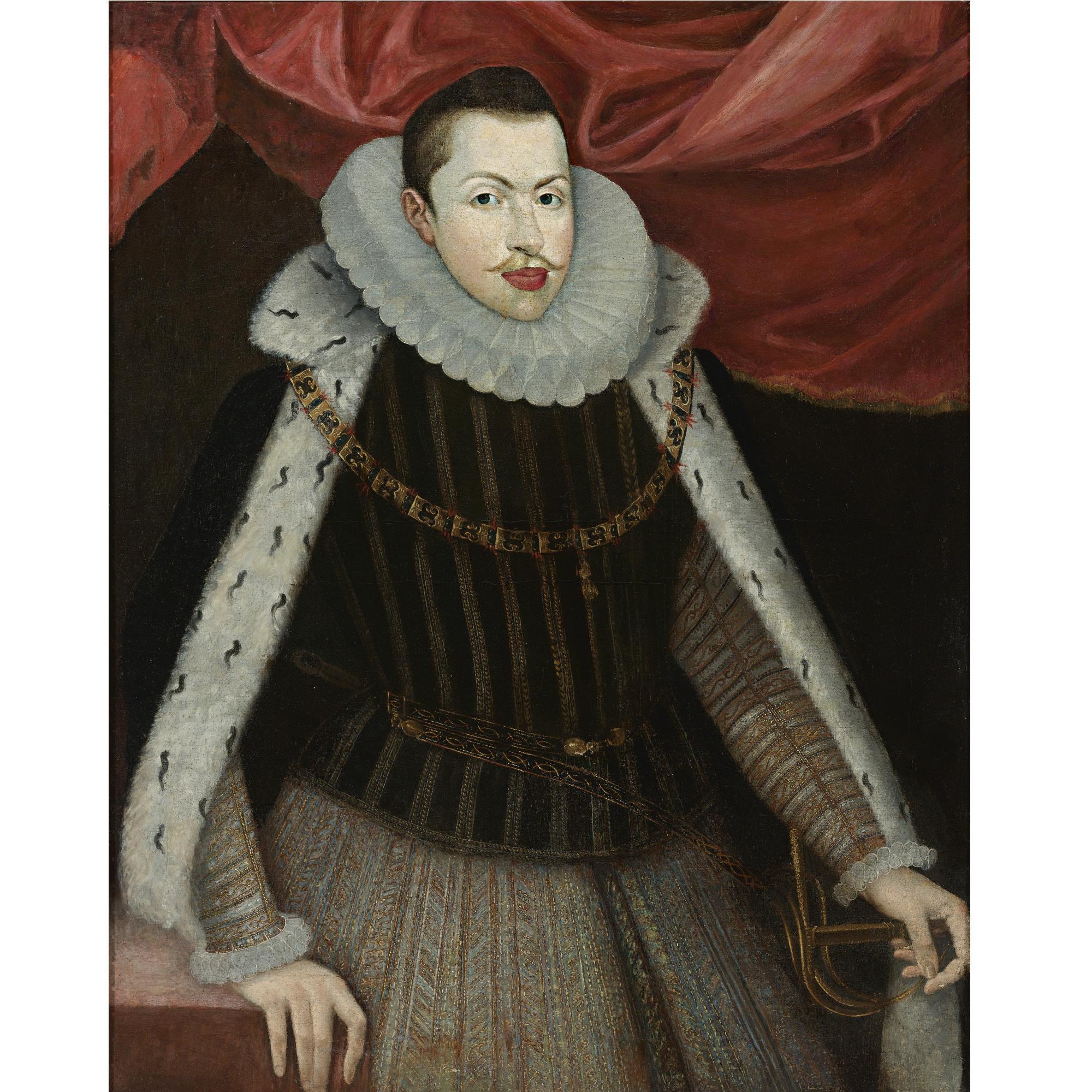 Juan Pantoja de la Cruz - Portrait Of Philip Iii, King Of Spain (1578-1621)