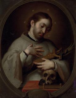 Juan Patricio Morlete Ruiz - Portrait of Saint Luis Gonzaga