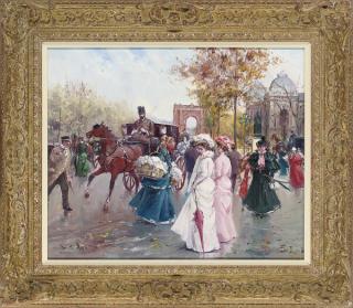 Juan Soler - A Parisian street