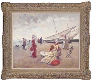 Juan Soler - A summer\'s day on the beach