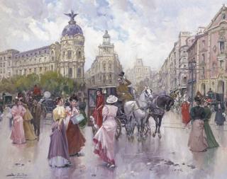 Juan Soler - Alighting From The Carriage