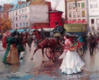 Juan Soler - By the Moulin Rouge, Paris