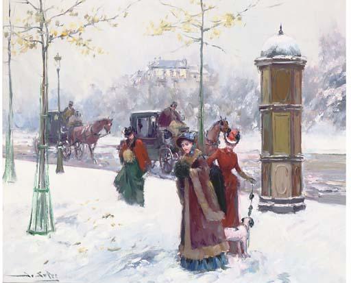 Juan Soler - Paris in winter