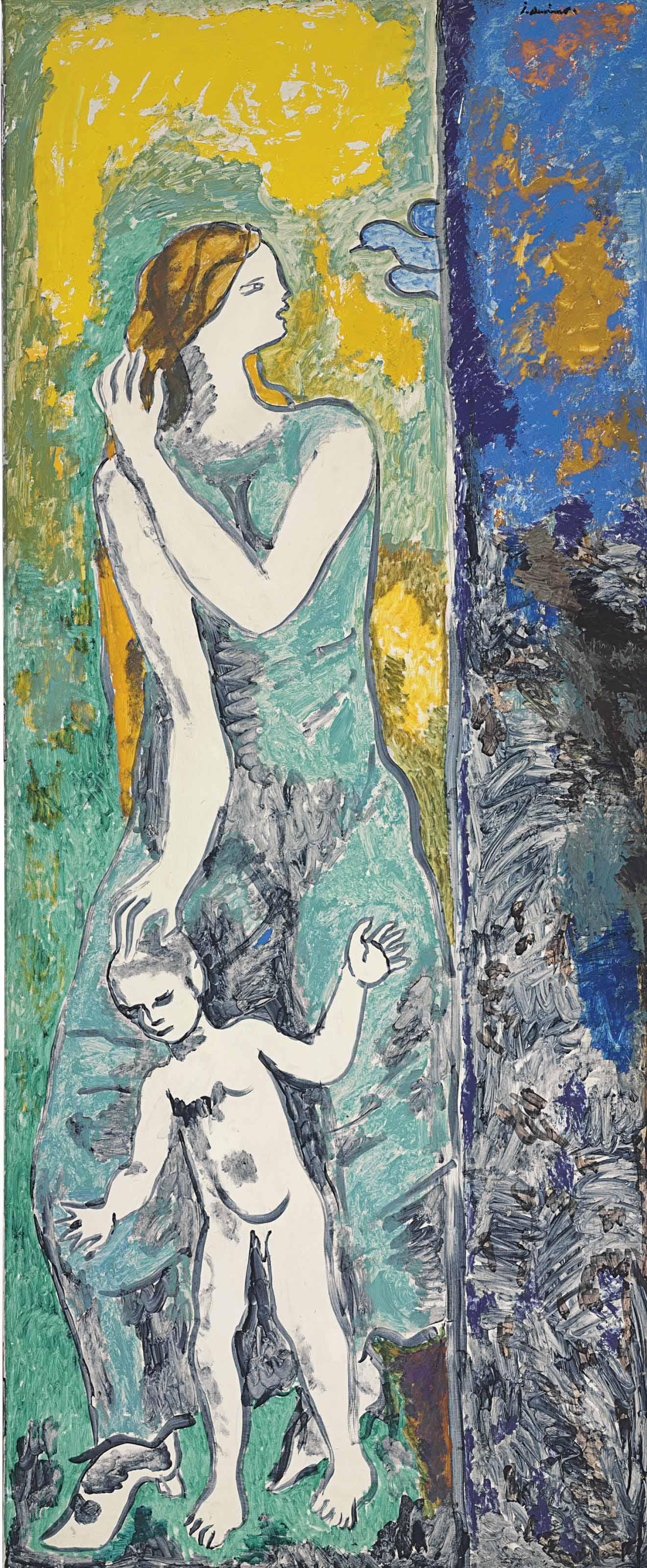 Juan Soriano - Mujer Espantada Por Un Pájaro