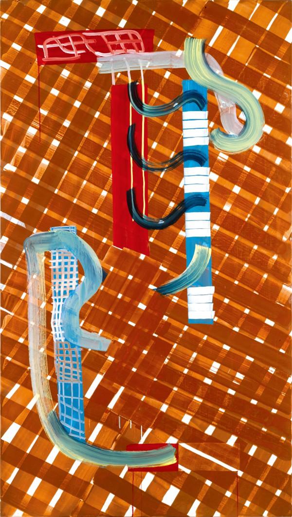 Juan Uslé - Retícula con Bastoncillos