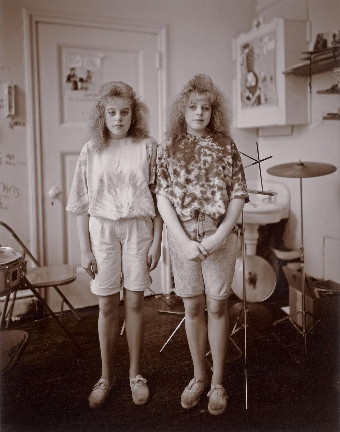 Judith Joy Ross - ″The Stewart Sisters, H.F. Grebey Junior High School, Hazleton, Pennsylvania″