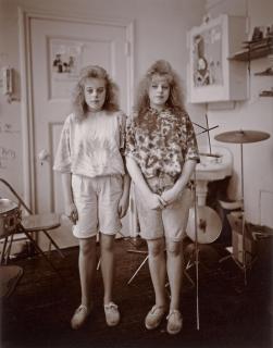 Judith Joy Ross - ″The Stewart Sisters, H.F. Grebey Junior High School, Hazleton, Pennsylvania″