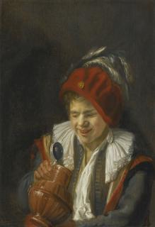 Judith Leyster - Boy Peering Into An Earthenware Tankard
