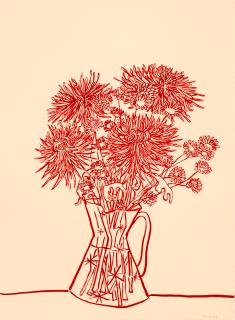 Judith Linhares - Flowers, 2003