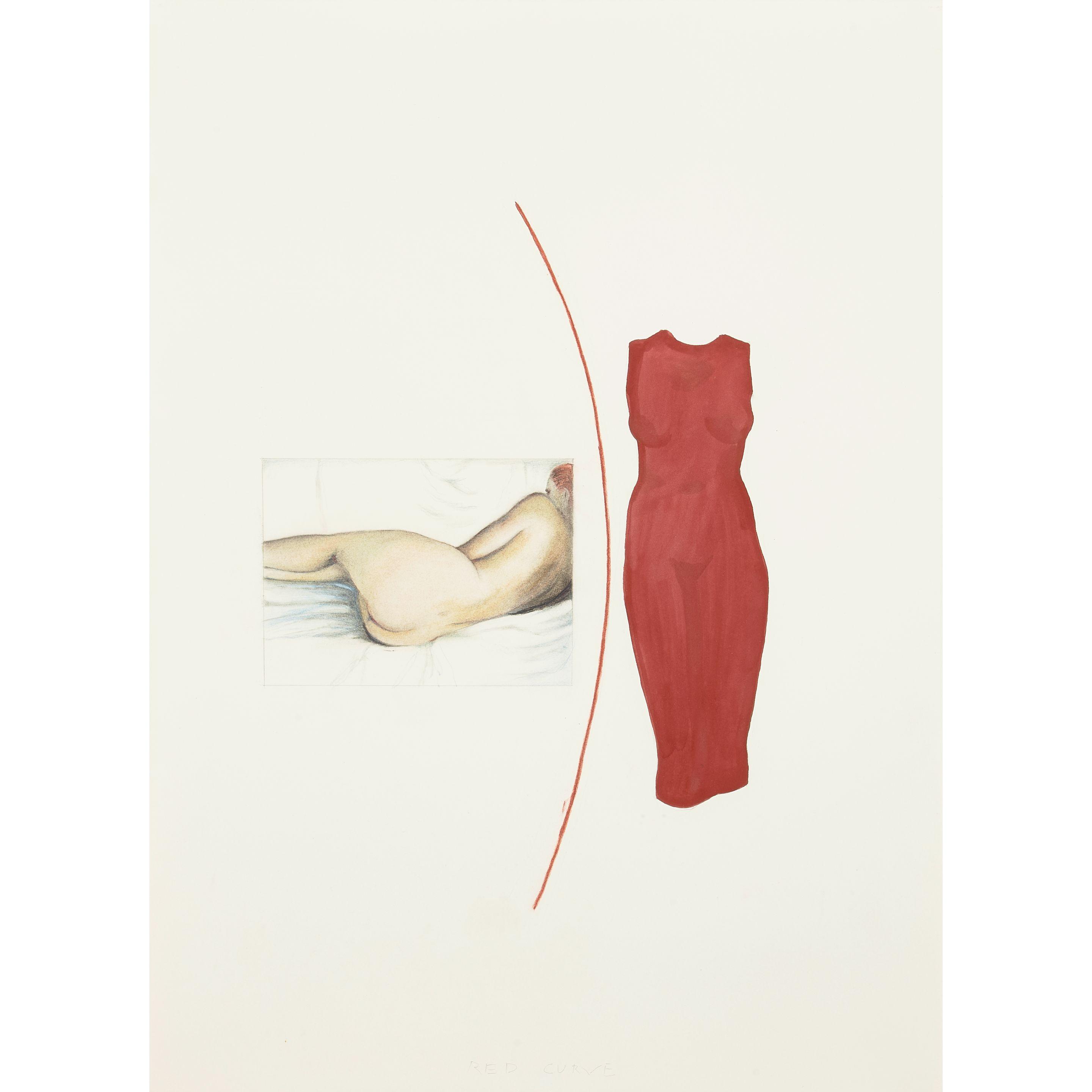 Judith Shea - Red Curve, 1991