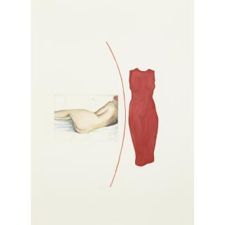 Judith Shea - Red Curve, 1991