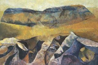 Judy Cassab - Floating Rock