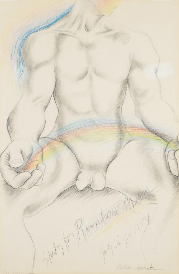 Judy Chicago - Study for Rainbow Man