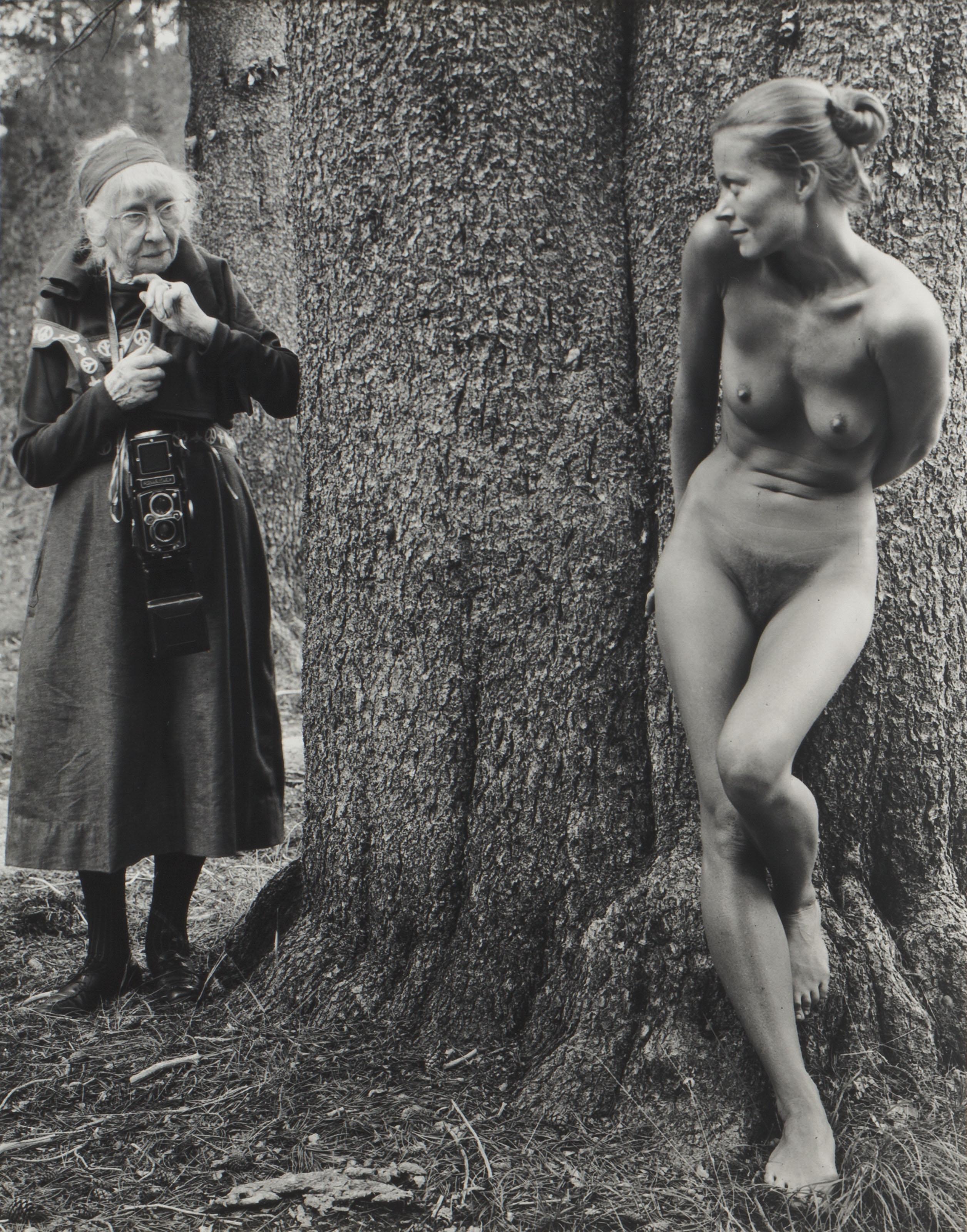 Judy Dater - Imogen and Twinka at Yosemite, 1974