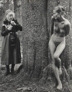 Judy Dater - Imogen and Twinka at Yosemite, 1974