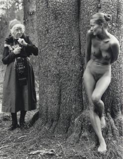 Judy Dater - Imogen and Twinka at Yosemite, 1974