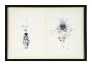 Judy Glantzman - Untitled