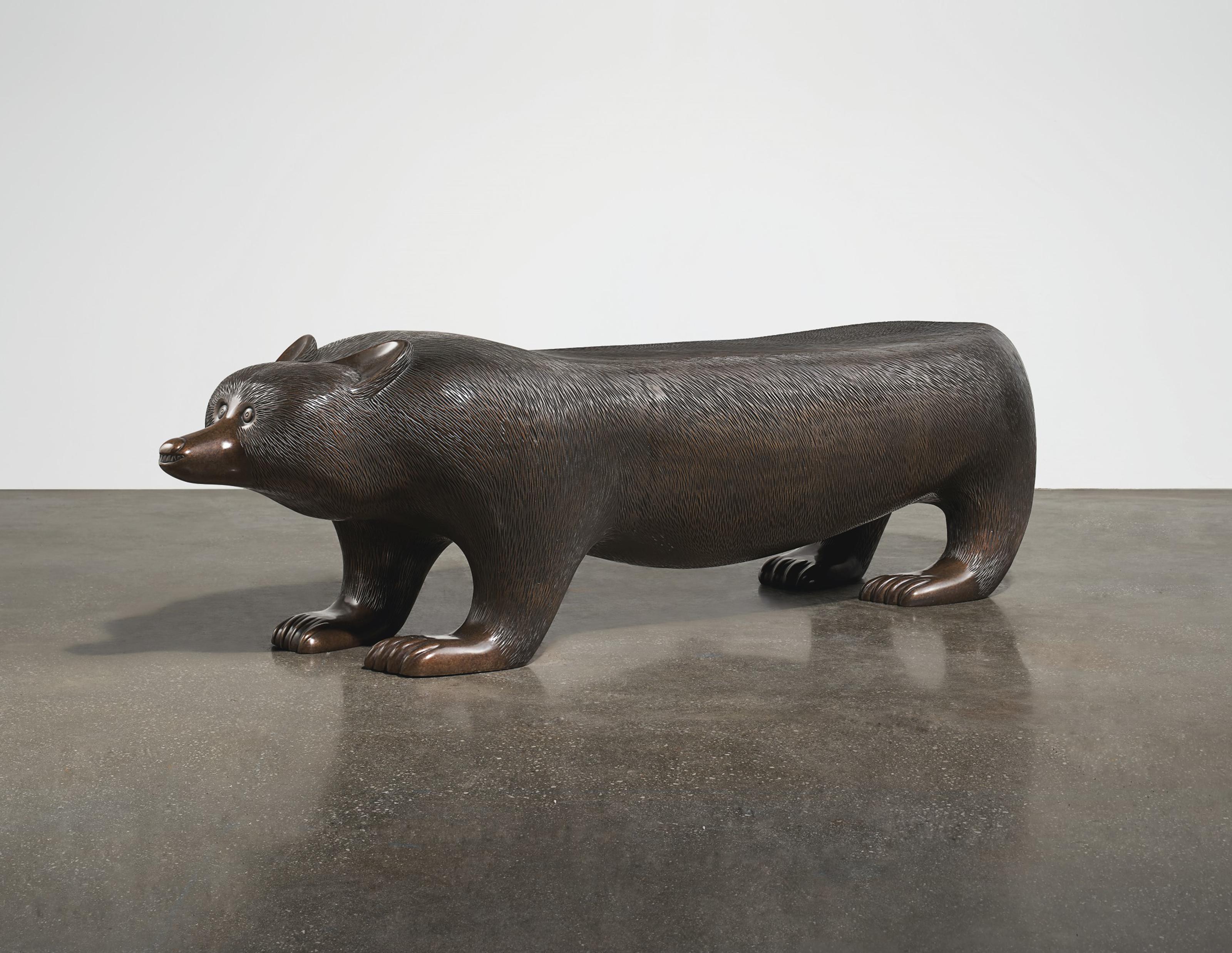 Judy Kensley Mckie - Grizzly Bear Bench