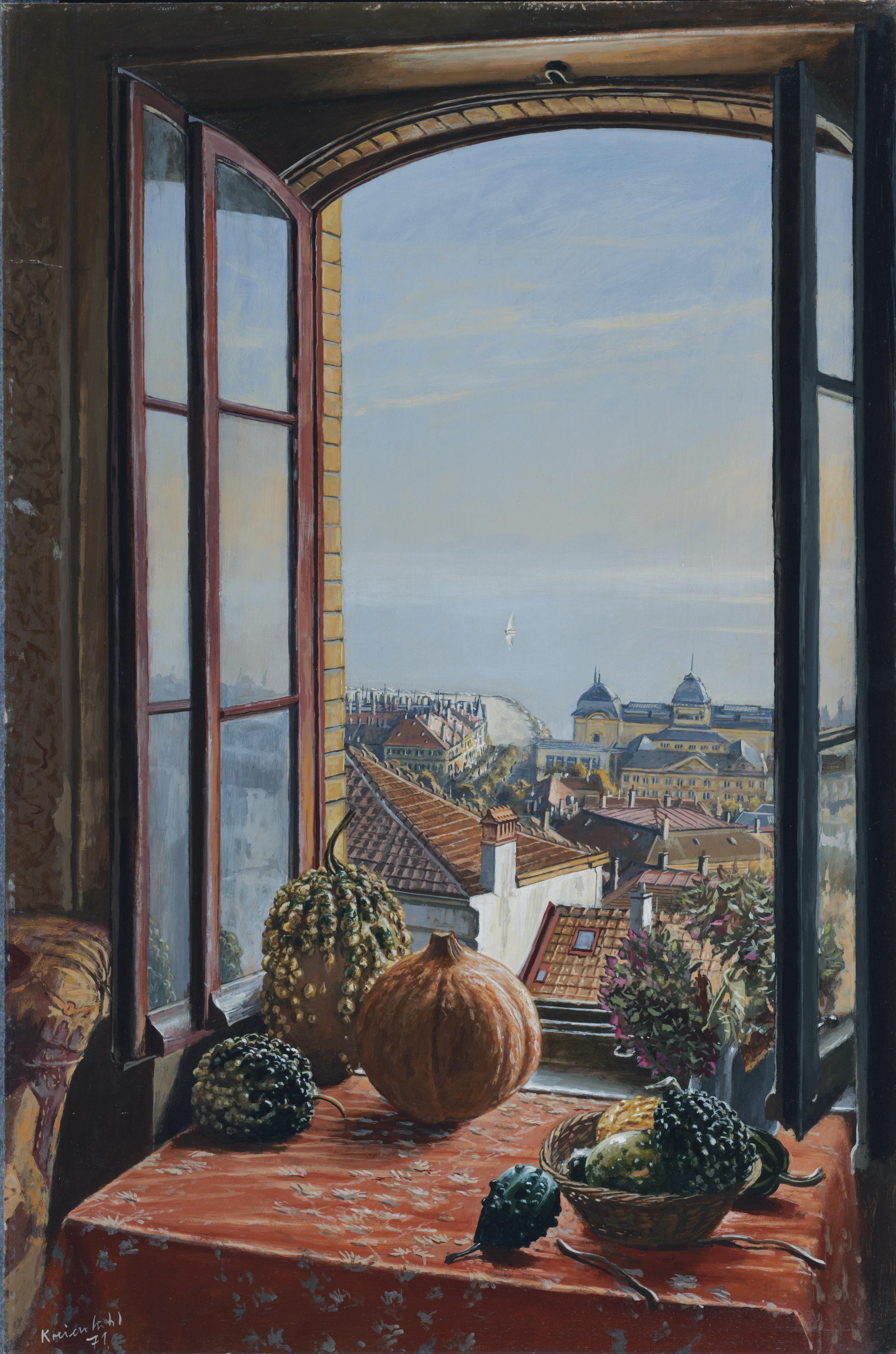 Jürg Kreienbühl - Blick Auf Den Neuenburgersee, 1971 View On The Lake Of Neuchâtel, 1971