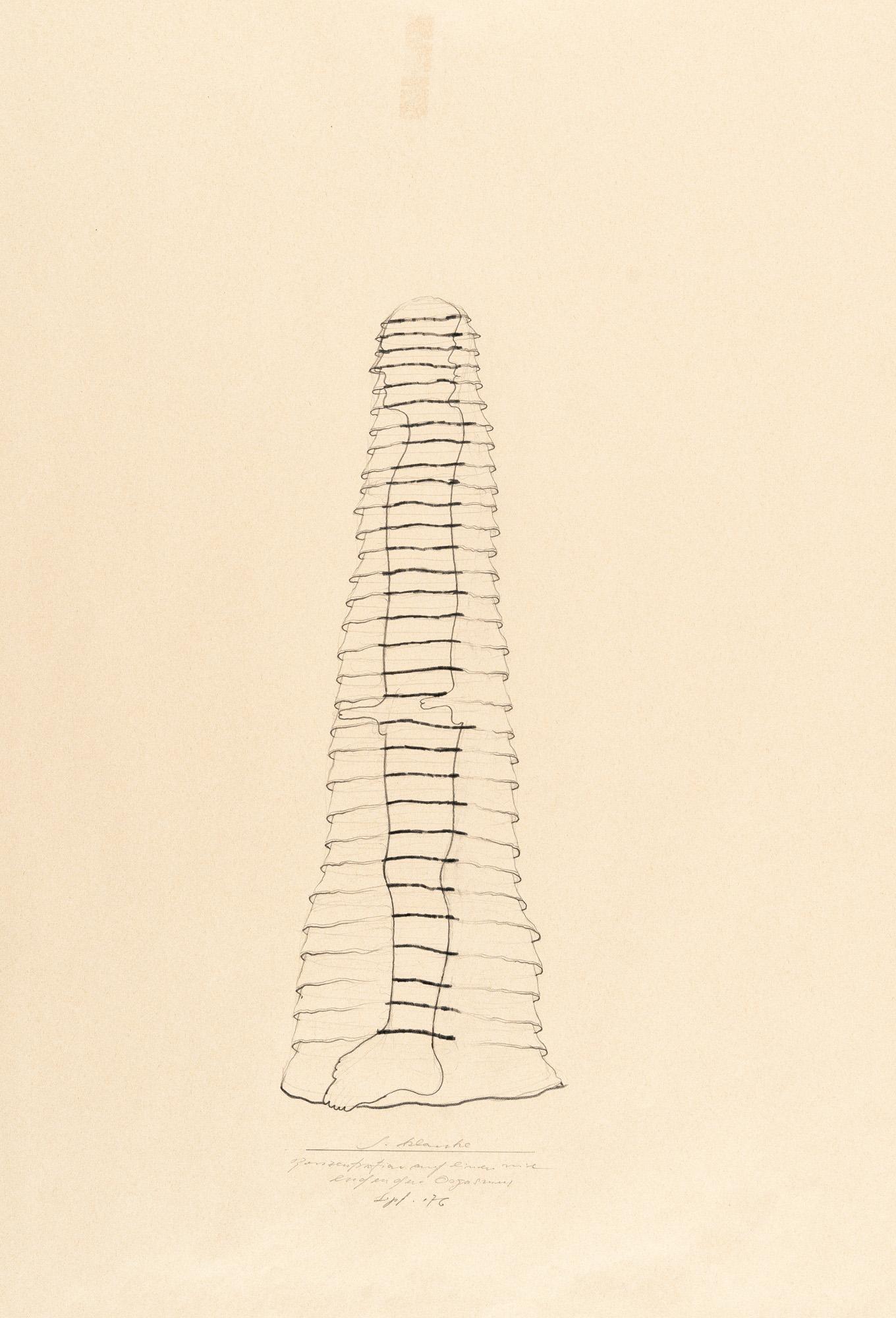Jürgen Klauke - 5 Bll.: Zeichnungen