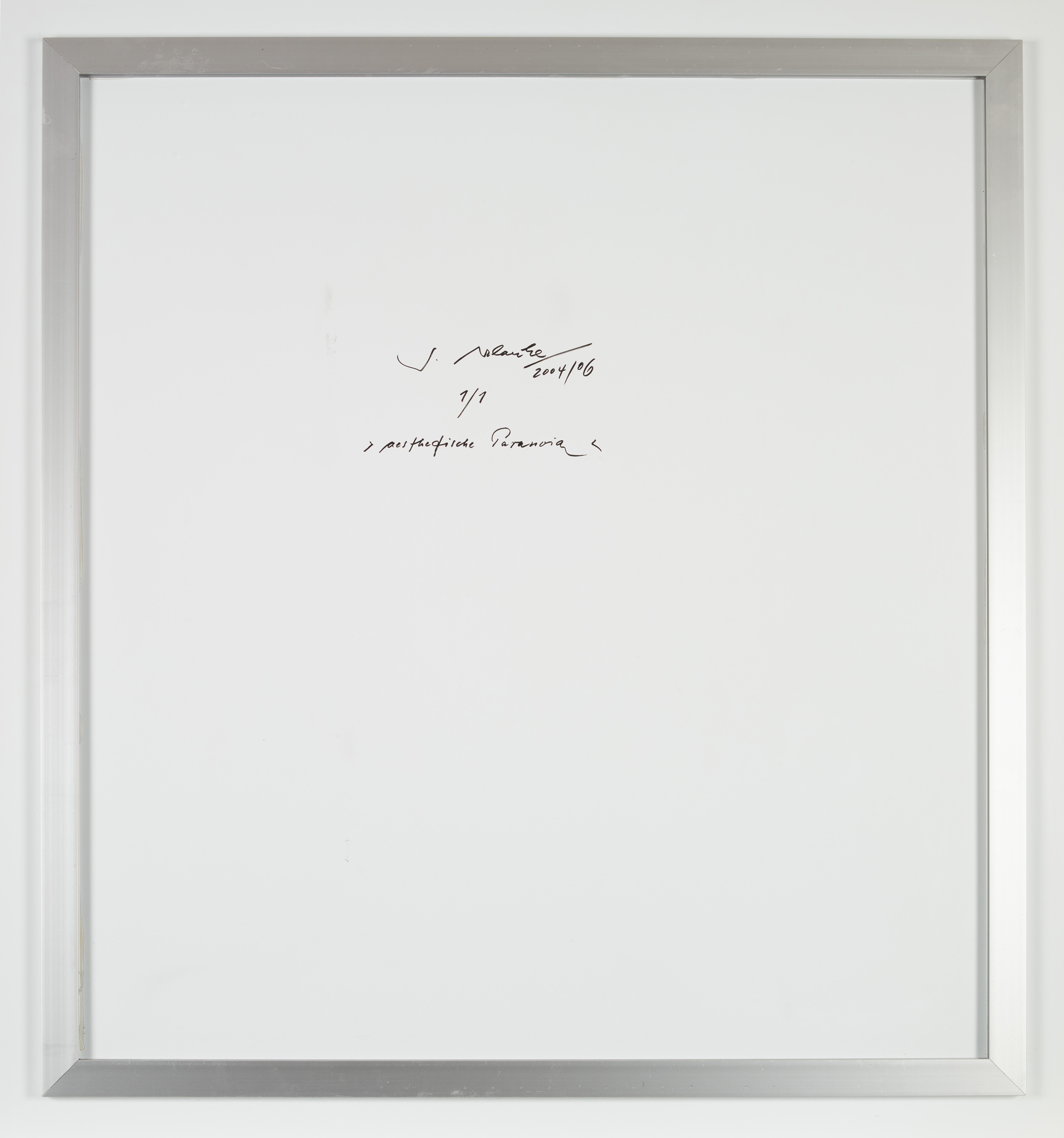 Jürgen Klauke - Ästhetische Paranoia (Aesthetic Paranoia)