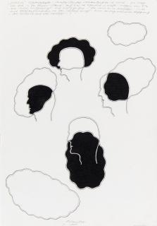 Jürgen Klauke - Aus: »Ziemlich« (Tageszeichnungen).