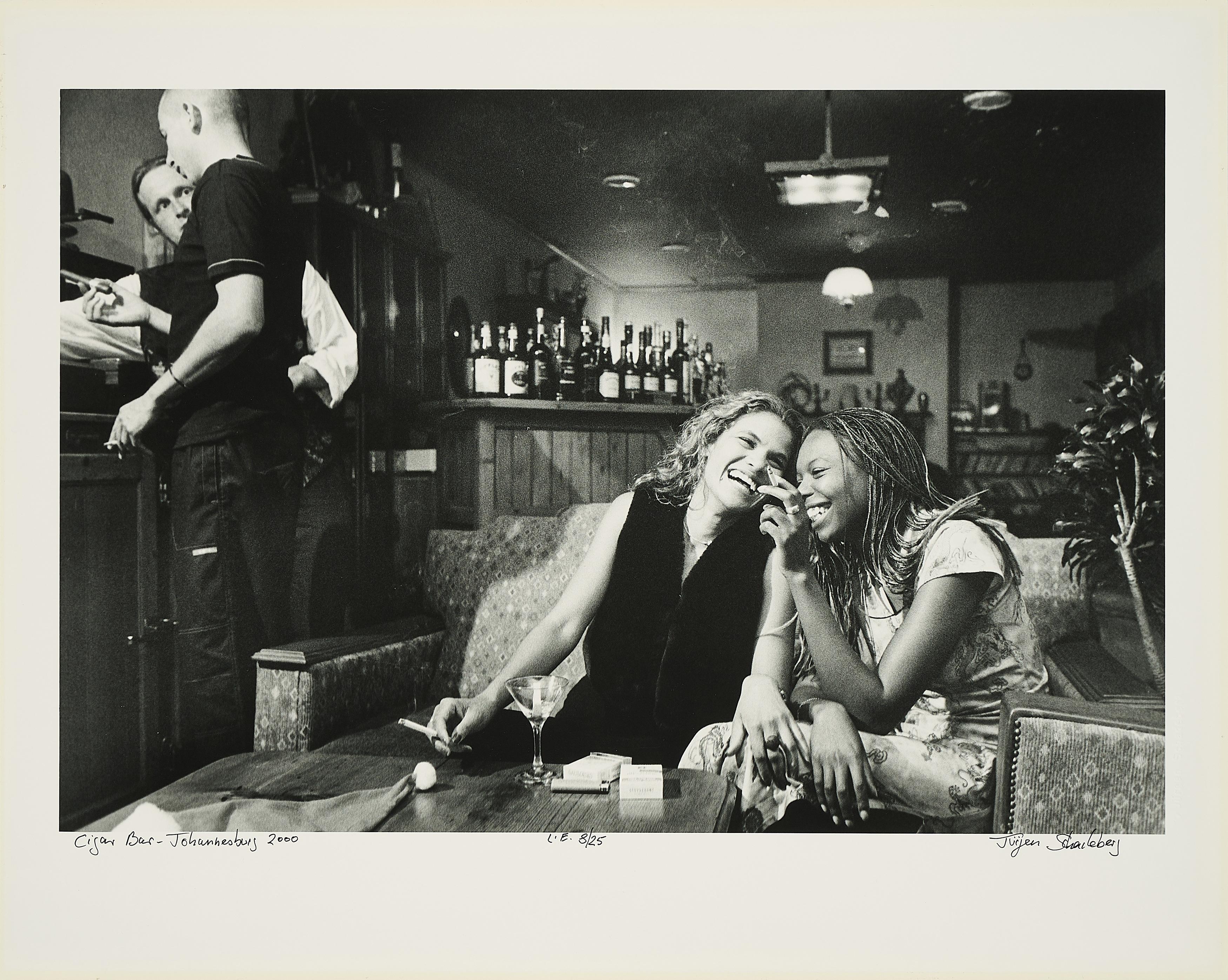 Jürgen Schadeberg - Cigar Bar - Johannesburg.