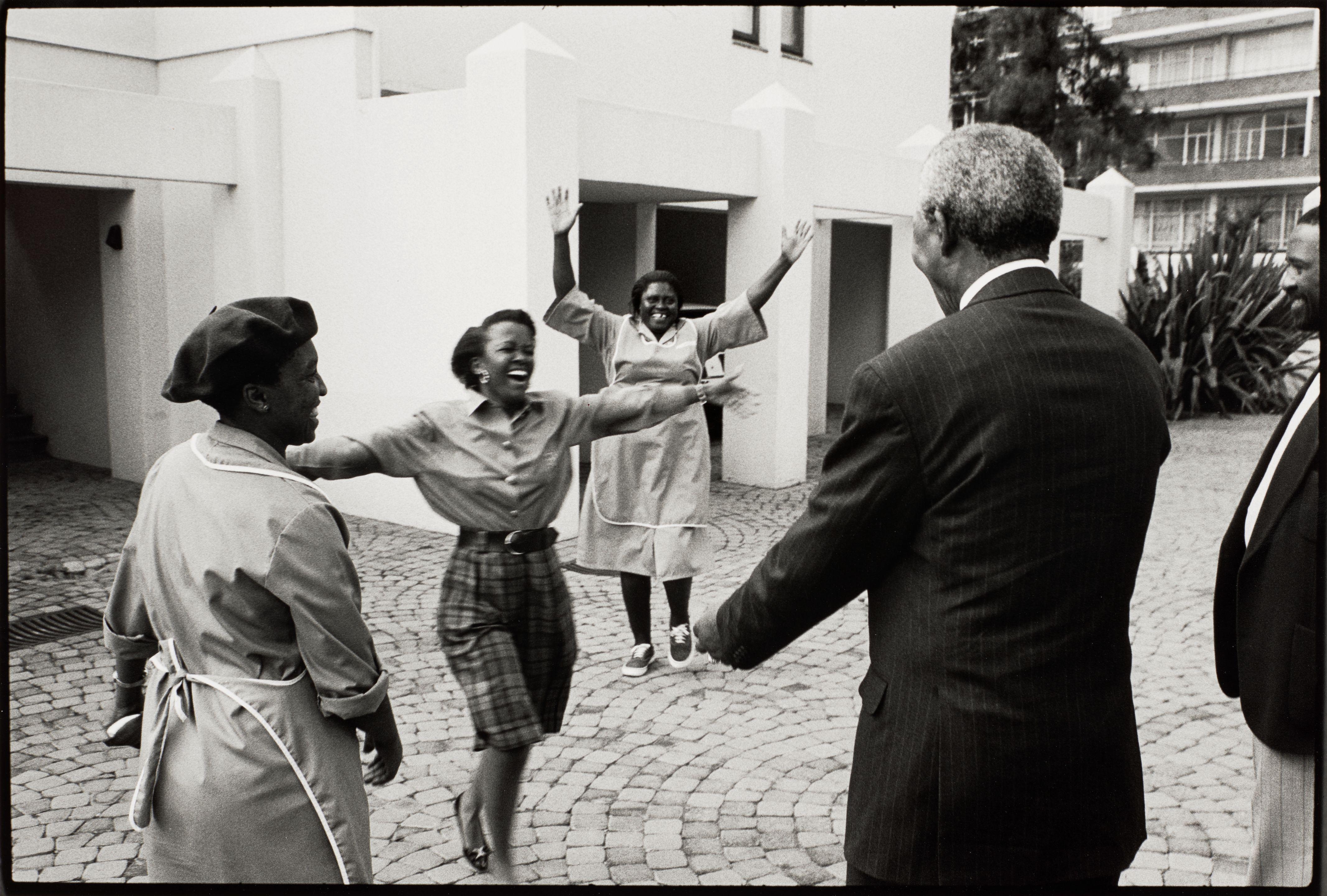 Jürgen Schadeberg - Mandela, First Encounter Johannesburg