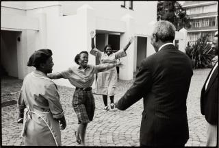 Jürgen Schadeberg - Mandela, First Encounter Johannesburg